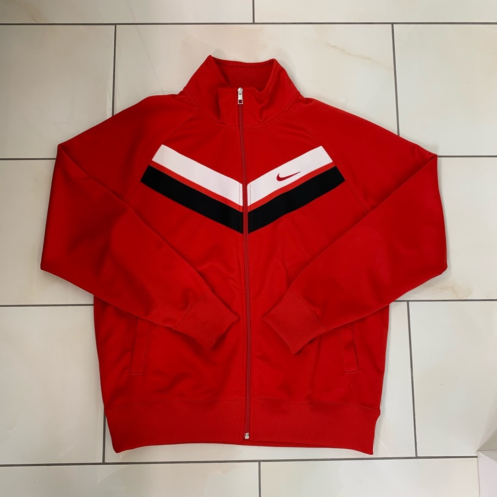 Nike Red Full Zip Jacket